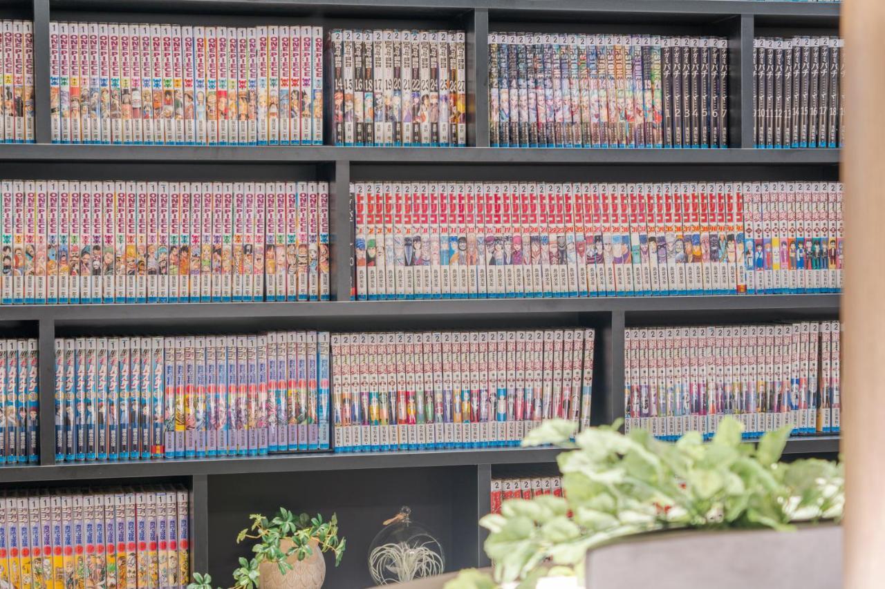 Quintessa Hotel Osaka Shinsaibashi Comic & Books Ngoại thất bức ảnh